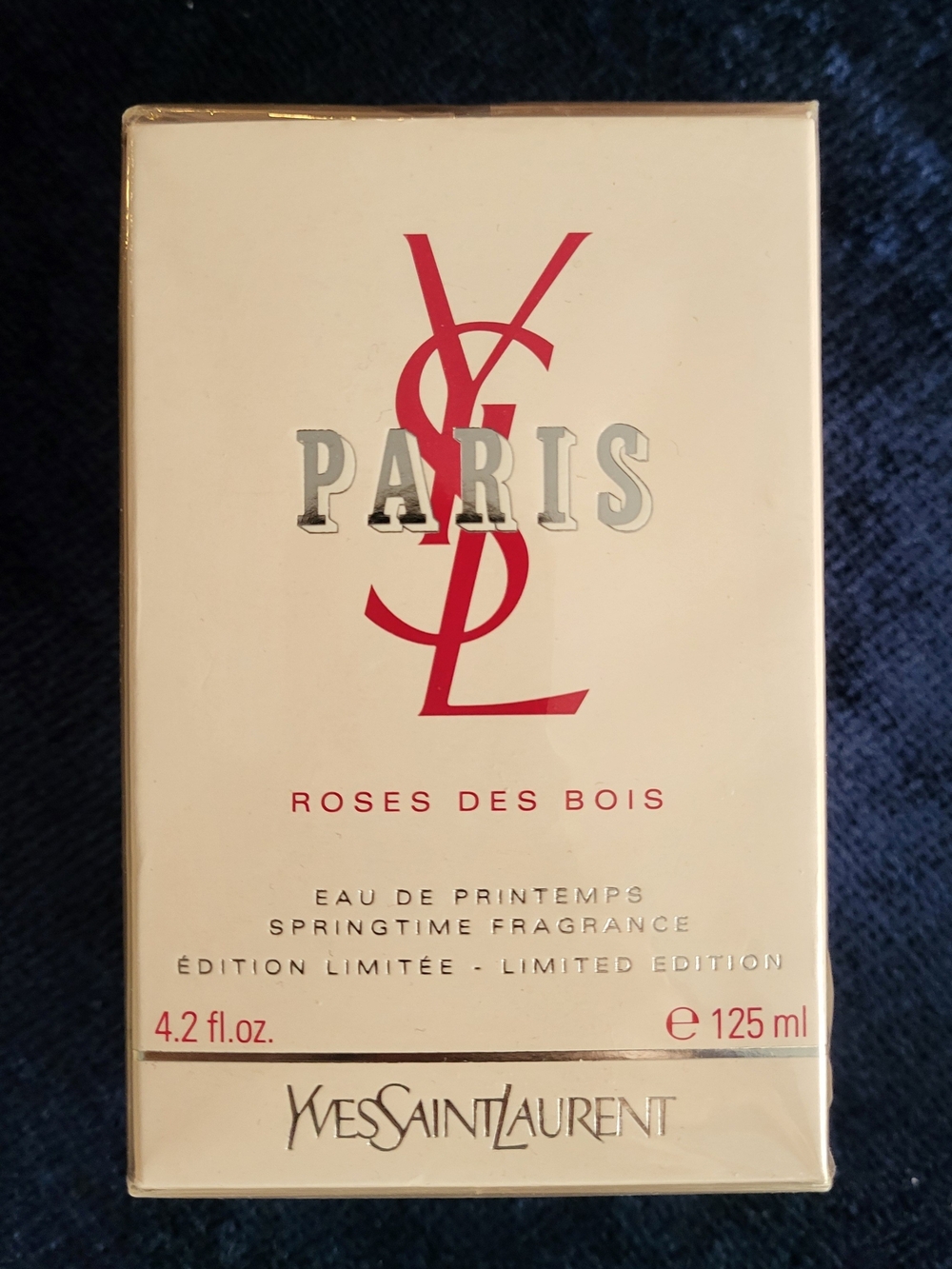 Yves Saint Laurent Paris Roses Des Bois Eau de Toilette Limited Edition BNIB